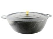 Tacho Restaurante Alça De Alumínio Fundido Craqueado 70cm