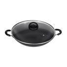 Tacho Wok Alumínio Antiaderente Tampa de Vidro 32CM 2,5L Jamar