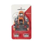 Taco Absolute Speed para pedais Shimano SPD-SL com flutuação de 6 preto e laranja