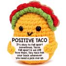 Taco de Crochê QMilch - Feito à Mão - Apoia Emoções Positivas