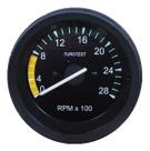 Tacometro 12v 85mm Universal 1200 Rpm Tu301236