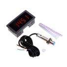 Tacômetro Digital com Sensor e Imã para Leitura de Rpm 12v