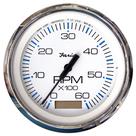 Tacômetro Faria Chesapeake White SS 4 W/horímetro 7000 RPM