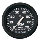 Tacômetro Faria Euro Black 4 com indicador SystemCheck 7000 RPM