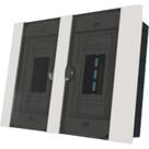 Taf Centrinho Pvc 12Ul/16Din T.Fume