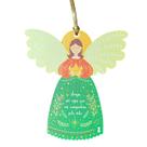 Tag Anja Amigos Anjos Vida em MDF 15x14cm Amanhã te conto um segredo