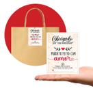 Tag Cartão de Agradecimento Pacote com 100 Peças Tam. 7,5 x 10,5 cm