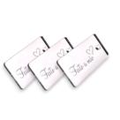 Tag Decorativa Acrílicas 3.0x1.0 cm Feito a Mão Prata Espelhado 10 Un Tag Decorativa Acrílicas 3.0x1.0 cm Feito a Mão Prata Espelhado 10 Un