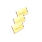 Tag Decorativa Acrílicas 3.0x1.0 cm Felicidades Dourado Espelhado 10 Un Tag Decorativa Acrílicas 3.0x1.0 cm Felicidades Dourado Espelhado 10 Un