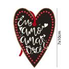 Tag em MDF - Eu Amo Amar Você - DHT2-180