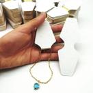 Tag Para Bijuterias Cartelas Com Suporte Brinco E Colar