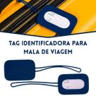 Tag Para Mala de Viagem Identificador de Bagagem BRINDE