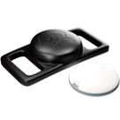 Tag Rastreador de Objetos Pets Malas GPS Faaftag + Case Coleira Preto