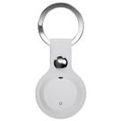Tag Rastreador de Objetos Pets Malas GPS Faaftag + Chaveiro Branco