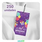 Tags de Aniversário, presente, parabéns, sacola (ARTE PADRÃO)