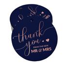 Tags de Papel "Thank You" de Casamento com Folha Metálica para Lembrança - Inkdotpot Tags de Papel "Thank You" de Casamento com Folha Metálica para Lembrança - Inkdotpot