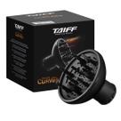 Taiff Curves difusor definidor de cachos 15x15cm preto em plástico - Taiff Profissional
