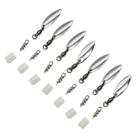 Tail Spinners Harmony Fishing Company, pacote com 7 lâminas de salgueiro Tail Spinners Harmony Fishing Company, pacote com 7 lâminas de salgueiro