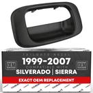 Tailgate Handle Bezel Trim T1A compatível com Chevrolet