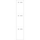 Talão de Comando (Numerado) 3 Corpos - 100 Folhas (Pacote com 10 unidades)