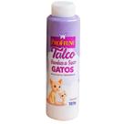 Talco Banho a Seco Para Gatos 100g ProFeline Higiene Sem Agua Limpa Perfuma e Remove Odores