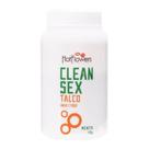 Talco Clean Sex 40g - Hot Flowers para Brinquedos Eróticos