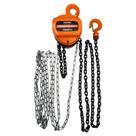Talha Manual 1 Tonelada 1000 Kg Com Corrente 5 Metros De Elevação Para Eventos Palco Cargas FAK15TM Carbon Fak