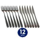 Talher de Mesa Garfo e Faca 100 Inox Resistencia e Brilho