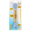 Talher Green Infantil Multi Garfo e Colher Silicone e Bambu Clingo