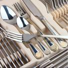 Talheres 84 Peças Conjunto De Mesa Aço Inoxidável