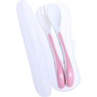 TALHERES COM ESTOJO - 2PÇ GARFO E COLHER - PIMPOLHO Rosa TALHERES COM ESTOJO - 2PÇ GARFO E COLHER - PIMPOLHO Rosa