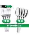 Talheres de sobremesa Peças de Aço Inox Colheres de Sobremesa Garfos de Sobremesa Tortas Bolos