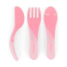 Talheres Soft 3und Rosa +6m Twistshake