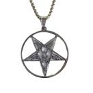 Talismã Baphomet - Amuleto de Aço Inoxidável Talismã Baphomet - Amuleto de Aço Inoxidável