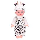 Talking Baby Doll, vinil macio, estampa de vaca, menina, 30 cm Talking Baby Doll, vinil macio, estampa de vaca, menina, 30 cm
