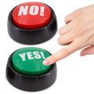Talking Buzzer Buttons FindingKing Sim e Não, pacote com 2