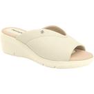 Tamanco Anabela Joanete Wide Fit Calce Perfeito Conforto 540376 Piccadilly Off White