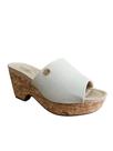Tamanco Anabela Modare Ultraconforto Feminino branco off cortiça Tamanco Anabela Modare Ultraconforto Feminino branco off cortiça