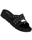 Tamanco beira rio 8387.545 miniplataforma tira cruzada feminino -