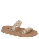 Tamanco Casual Feminino Moleca Confortável Brilho 5469.133