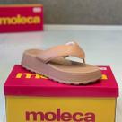 Tamanco Chinelo Feminino Moleca Leve Tira Grossa Original Cor:NudeTamanho:34 Tamanco Chinelo Feminino Moleca Leve Tira Grossa Original Cor:NudeTamanho:34