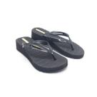 Tamanco Chinelo Feminino Opanka Flora Salto Anabela Plataforma