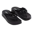 Tamanco Chinelo Feminino Petite Jolie Corrente Conforto Estiloso PJ7225