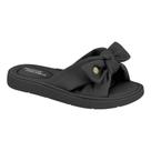 Tamanco Chinelo Slide Modare Conforto Laço Preto 7208.101