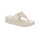 Tamanco Chinelo Vizzano Feminino Flatform Conforto Tamanho:34Cor:Off White