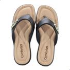 Tamanco Comfort Flex Almond Preto
