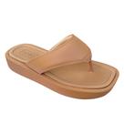 Tamanco de Dedo Feminino Beira Rio Napa Nude 8487.205