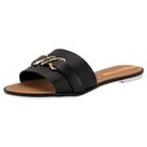Tamanco feminino flat moleca 5297472