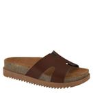 Tamanco Feminino Flatform Sandália Conforto Moleca 5500100 - Chocolate - 35