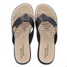 Tamanco Feminino Modare Napa Sense Flex Floather Nature Preto Camel